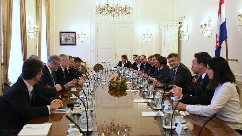 Sastanak sa članovima Gospodarsko-socijalnoga vijeća korak naprijed u jačanju socijalnog dijaloga